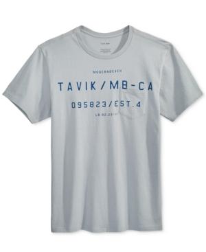 Tavik Men's Marca Logo-print Pocket T-shirt