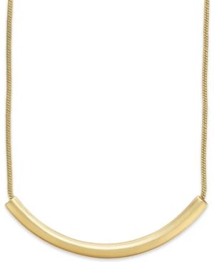Alfani Mesh Chain Bar Necklace