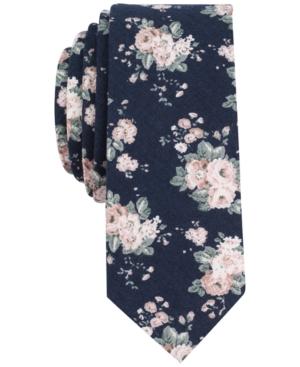 Nautica Men's Dogwood Floral Skinny Tie