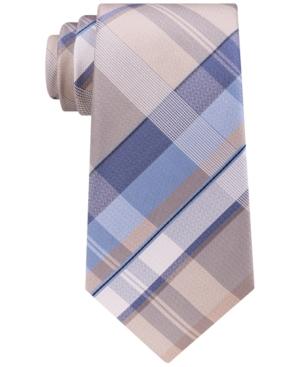 Kenneth Cole Reaction Men's Oxford Plaid Tie