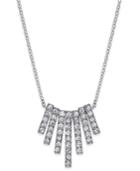 Inc International Concepts Silver-tone Crystal Bar Pending Necklace, Only At Macy's