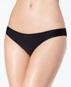 Jessica Simpson Shirred Cheeky Bikini Bottoms Women's Swimsuit