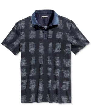Calvin Klein Jeans Men's River Reflection Denim-collar Polo