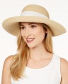 Nine West Bow Scarf Floppy Sun Hat