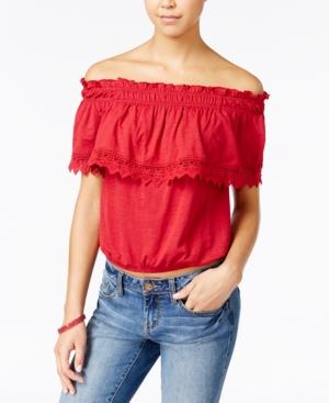 American Rag Off-the-shoulder Popover Top, Only At Macy's
