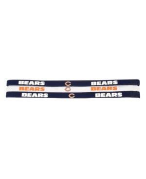 Little Earth Chicago Bears 3-pack Elastic Headbands