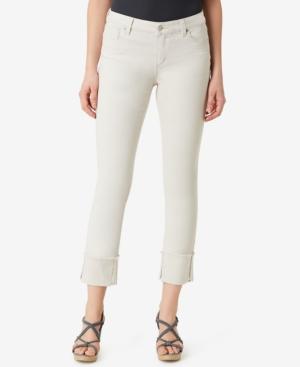 Vintage America Savannah Cuffed-leg Ankle Jeans