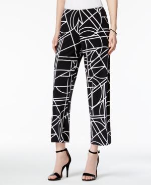 Alfani Printed Culotte Pants, Created For Macy's