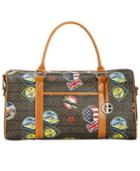 Giani Bernini Postcard-print Weekender, Only At Macy's