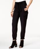 American Rag Juniors' Tie-front Jogger Pants, Only At Macy's