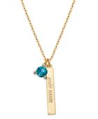 Kate Spade New York Gold-tone Birthstone Crystal Necklace