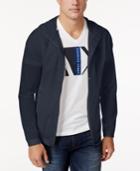 Armani Exchange Men's Button-up Nylon Jacket