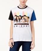 Hybrid Juniors' Friends Contrast Graphic T-shirt