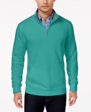 Club Room Men's Quarter Zip Pullover, Only At Macy's