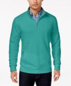 Club Room Men's Quarter Zip Pullover, Only At Macy's