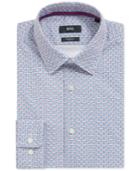 Boss Men's Regular/classic-fit Basketweave Stretch Cotton Sport Shirt