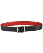 Dkny Textured-to-smooth Reversible Belt, Created For Macy's