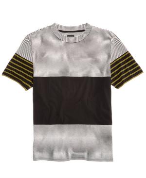 Guess Men's Pattern-blocked T-shirt