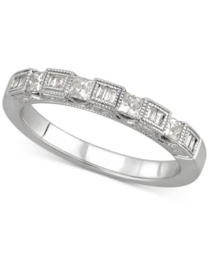 Diamond Princess Band (3/8 Ct. T.w.) In 14k White Gold
