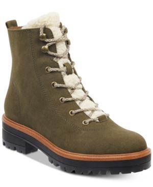 Indigo Rd. Izma Faux-fur Hiker Booties Women's Shoes