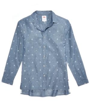 Levi's Men's Craft Printed Chambray Shirt