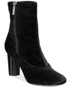Nine West Valetta Block-heel Booties Women's Shoes