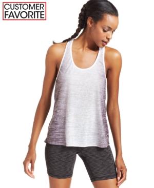 Ideology Ombre-print Stretch T-back Tank Women's Swimsuit