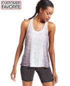 Ideology Ombre-print Stretch T-back Tank Women's Swimsuit