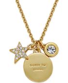 Kate Spade New York 12k Gold-plated Star Charm Necklace