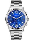 Caravelle By Bulova Men's Chronograph Stainless Steel Bracelet Watch 44mm 43a116