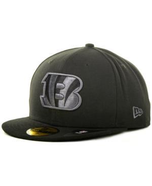 New Era Cincinnati Bengals Black Gray 59fifty Cap