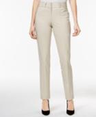 Style & Co Slim Seam-front Pants, Only At Macy's