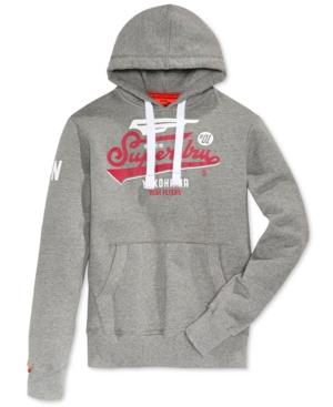 Superdry Men's High Flyers Graphic-print Logo Hoodie