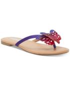 I.n.c. Women's Marsha Butterfly Flip-flop Sandals, Created For Macy's Women's Shoes