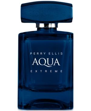 Perry Ellis Men's Aqua Extreme Eau De Toilette, 3.4 Oz