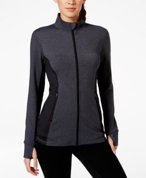 Ideology Colorblocked Zip-front Jacket, Only At Macy's