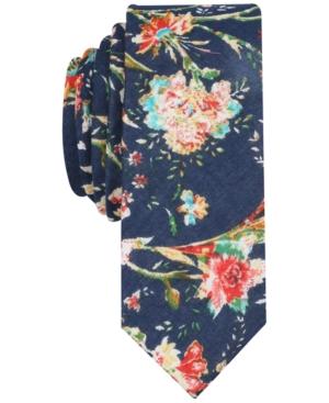 Penguin Men's Walport Floral Skinny Tie