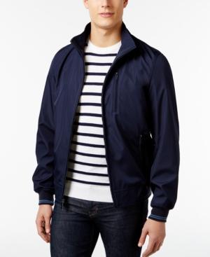 Perry Ellis Men's Three-pocket Zip-front Lightweight Jacket