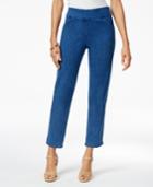 Alfred Dunner Petite Indigo Girls Cropped Pull-on Jeans