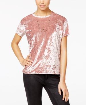 Polly & Esther Juniors' Crushed Velvet T-shirt