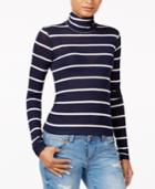 Chelsea Sky Striped Turtleneck, Only At Macy's