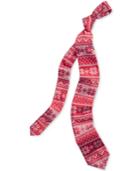 Whimsical Shop Men's Fair Isle Snowflake Tie, Only At Macy's