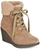 White Mountain Kipper Faux-fur Booties Women's Shoes