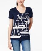 Tommy Hilfiger Sailboat Graphic-print Tee