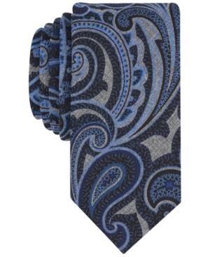 Tallia Men's Roderick Paisley Slim Tie