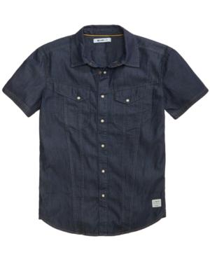 William Rast Men's Oak Jr. Chambray Shirt