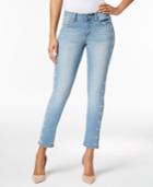 Earl Jeans Embroidered Light Wash Skinny Jeans