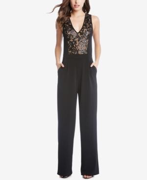 Karen Kane Sequined Jumpsuit