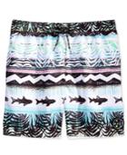 Maui And Sons Men's What I Got Graphic-print 17 Board Shorts