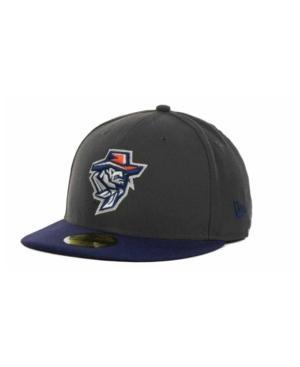 New Era Utep Miners 2-tone Graphite And Team Color 59fifty Cap